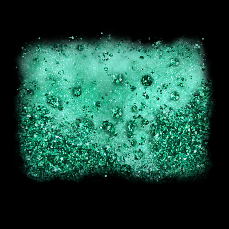 Green Glitter Background Urban Hoodie by JahusDesignShop | Teevron