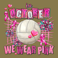 In October We Wear Pink Volleyball Premium Hoodie | Teevron
