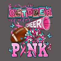In October We Wear Cheer Pink Football Premium Hoodie | Teevron