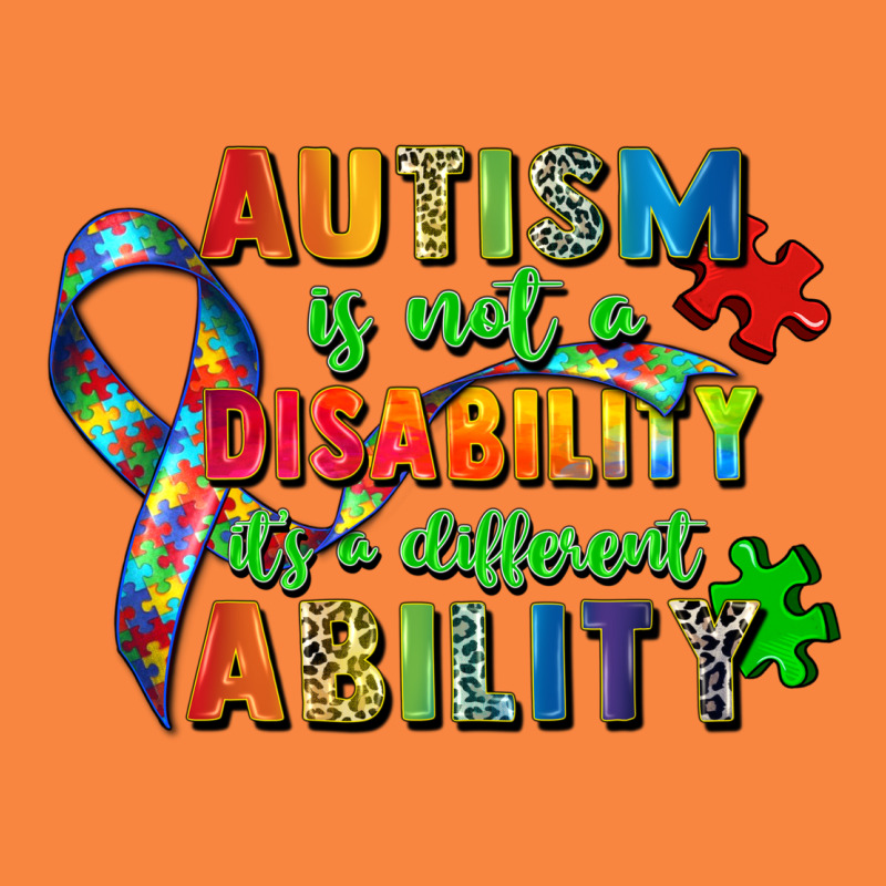 Autism Is Not A Disability Its A Different Ability Premium Sweatshirt by Zillion Design Studio | Teevron