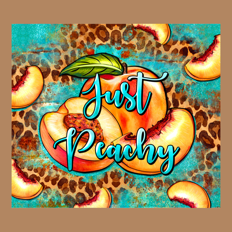 Just Peachy Peach Tumbler Long Sleeve Tee by BarkalooDesign | Teevron