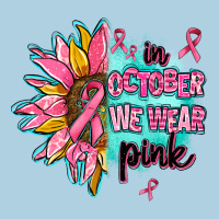 Sunflower In October We Wear Pink Premium Hoodie | Teevron