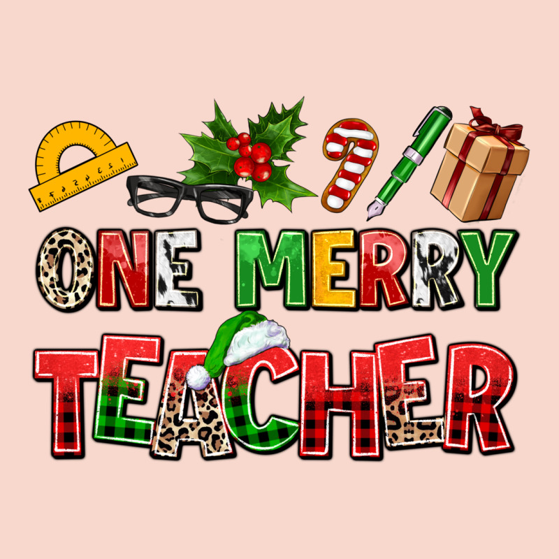 One Merry Teacher Urban Hoodie by AdoDesignShop | Teevron