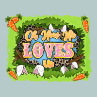 Oh How He Loves Us Easter Day Heavy Core Tee | Teevron