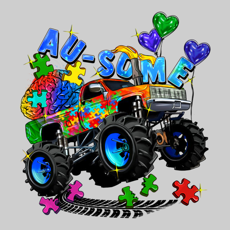 Monster Truck Au Some Premium Sweatshirt by Zillion Design Studio | Teevron