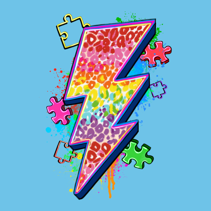 Lightning Bolt Autism Premium Sweatshirt by Zillion Design Studio | Teevron