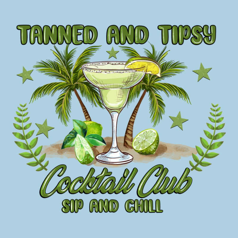 Tanned And Tipsy Cocktail Club Sip And Chill Premium Hoodie by JahusDesignShop | Teevron
