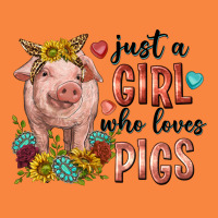 Western Just Girl Who Loves Pigs Premium Sweatshirt | Teevron