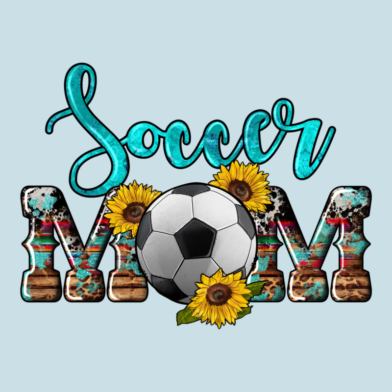 Western Leopard Cowhide Sunflowers  Glitter Mom Soccer Ladies Tee by Artiststas | Teevron
