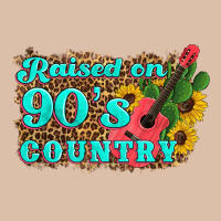 Raised 90's Country Guitar Cactus Sunflower's Urban Heavy Tee | Teevron
