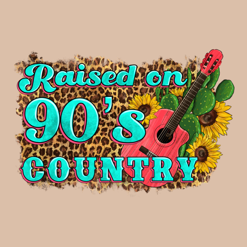 Raised 90's Country Guitar Cactus Sunflower's Urban Heavy Tee by Artiststas | Teevron