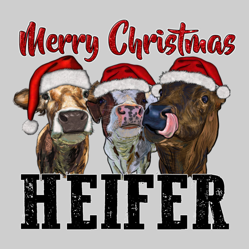Merry Christmas Heifers Premium Sweatshirt by RanaPortraitStore | Teevron