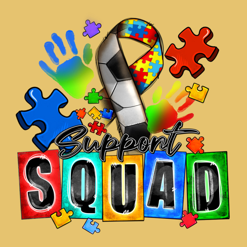 Soccer Support Squad Autism Premium Sweatshirt by Zillion Design Studio | Teevron