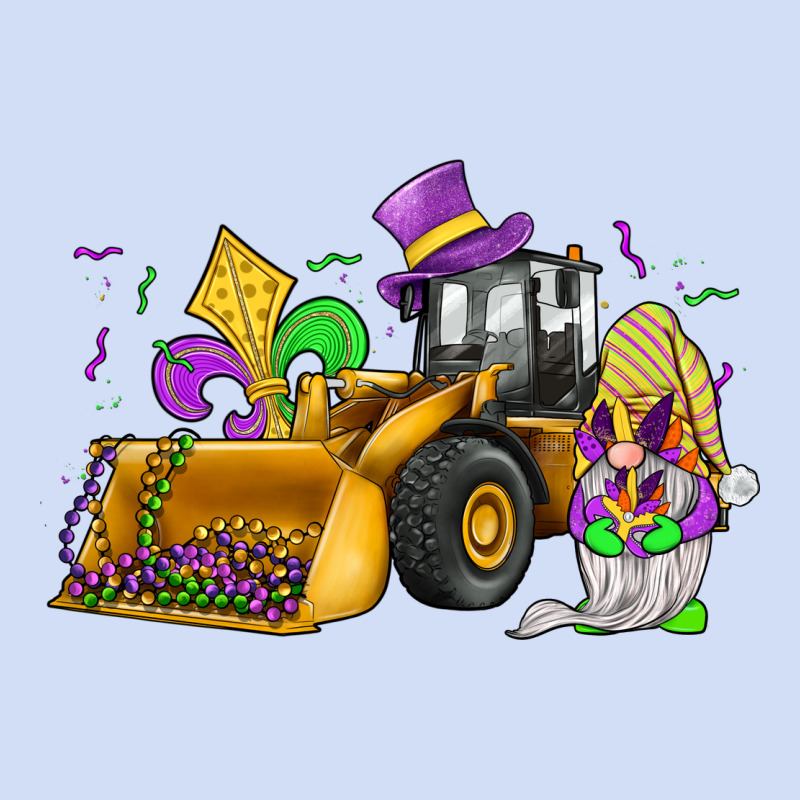 Mardi Gras Gnome Bulldozer Urban Hoodie by JahusDesignShop | Teevron