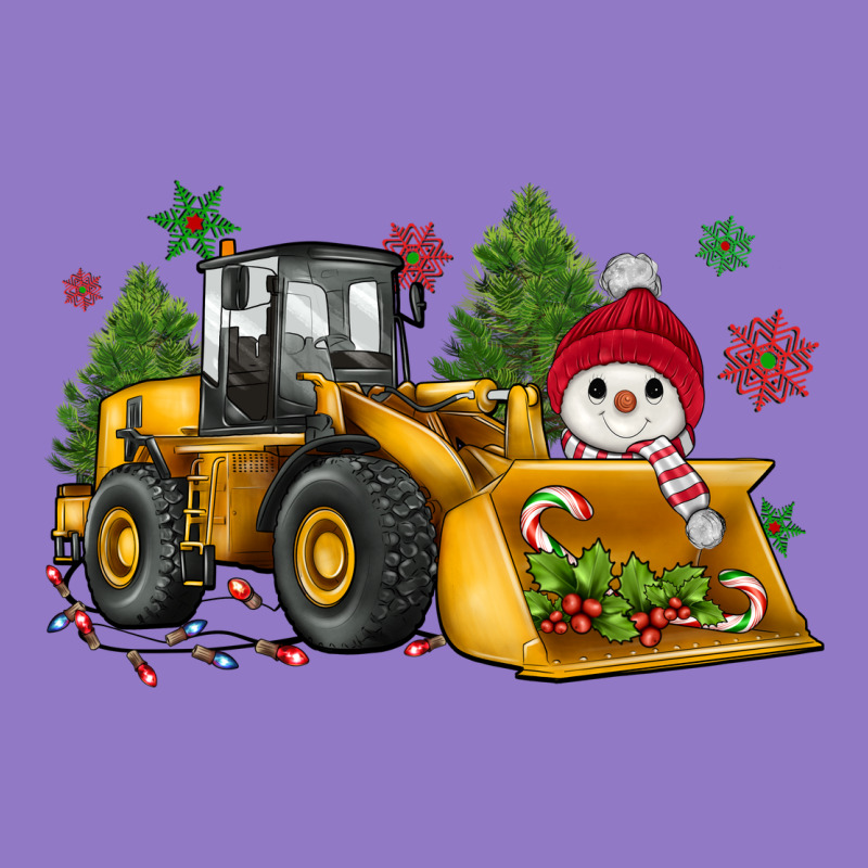Christmas Bulldozer Snowman Urban Hoodie by JahusDesignShop | Teevron