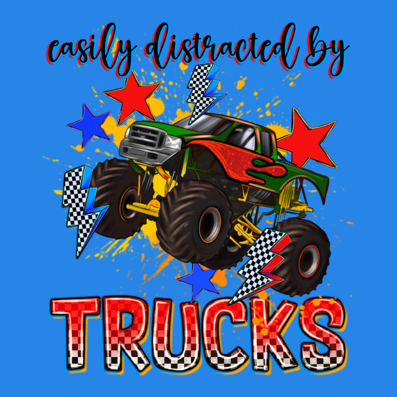 Easily Distracted By Trucks Premium Hoodie by AdoDesignShop | Teevron