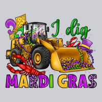 I Dig Mardi Gras Bulldozer Urban Hoodie | Teevron