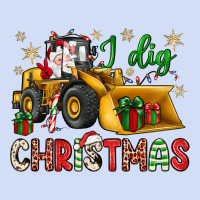 I Dig Christmas Bulldozer Santa Urban Hoodie | Teevron
