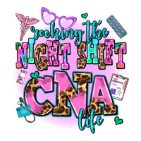 Rocking The Night Shift Cna Life Premium Hoodie | Teevron