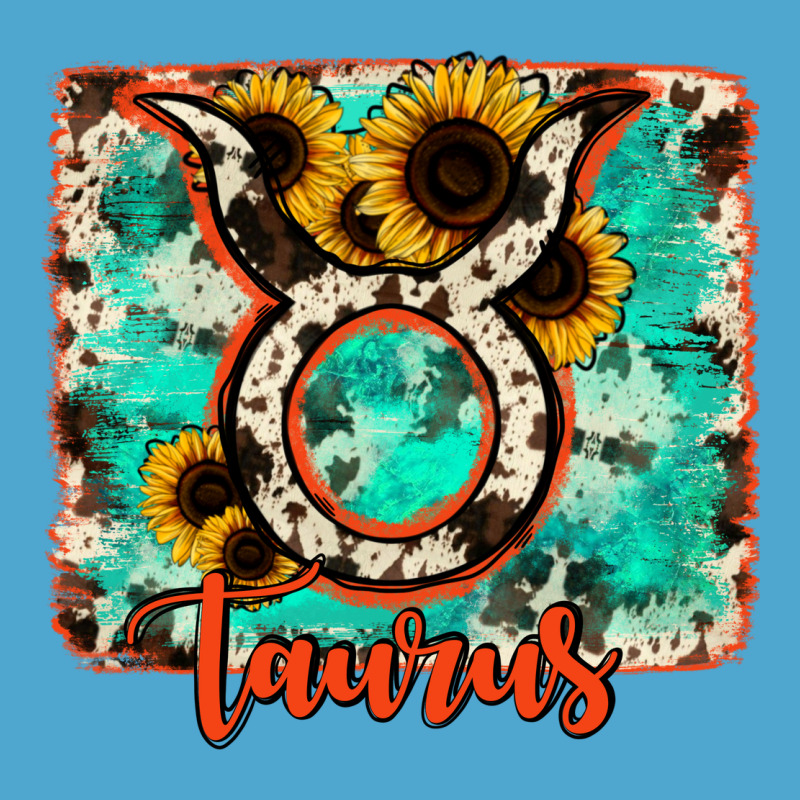 Taurus Turquoise Cowhide Premium Hoodie by RanaPortraitStore | Teevron