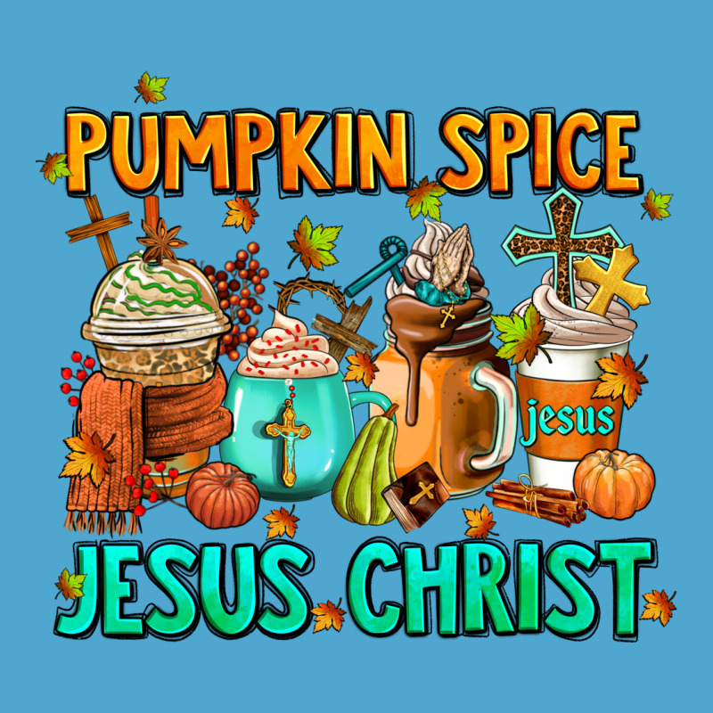 Pumpkin Spıce Jesus Christ Coffee Cups Premium Hoodie by AdoDesignShop | Teevron