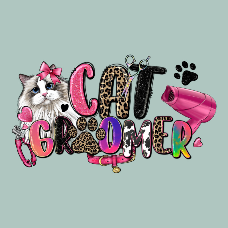 Cat Groomer Premium Sweatshirt by Zillion Design Studio | Teevron
