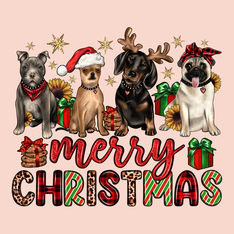 Merry Christmas Chihuahua Pitbull Pug Dachshund Urban Hoodie by JahusDesignShop | Teevron