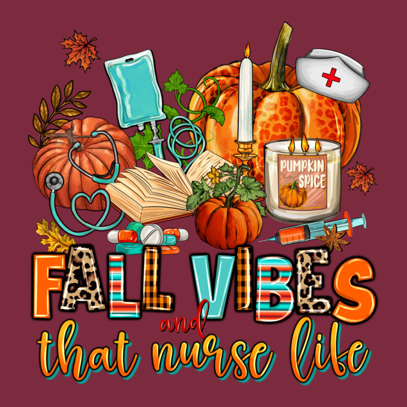 Fall Vibes And That Nurse Life Premium Hoodie by AdoDesignShop | Teevron