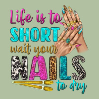 Life Is To Short Wait Your Nails To Dry Bbs Urban Hoodie | Teevron
