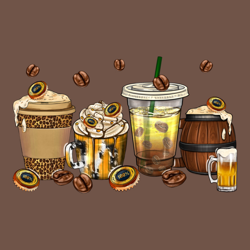 Beer Coffee Cups Premium Sweatshirt by texasbilliewilder | Teevron
