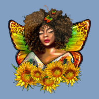 Butterfly Afro Woman Juneteenth Urban Hoodie | Teevron