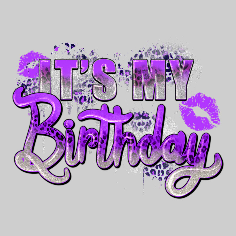 Purple Its My Birthday Premium Sweatshirt by Zillion Design Studio | Teevron