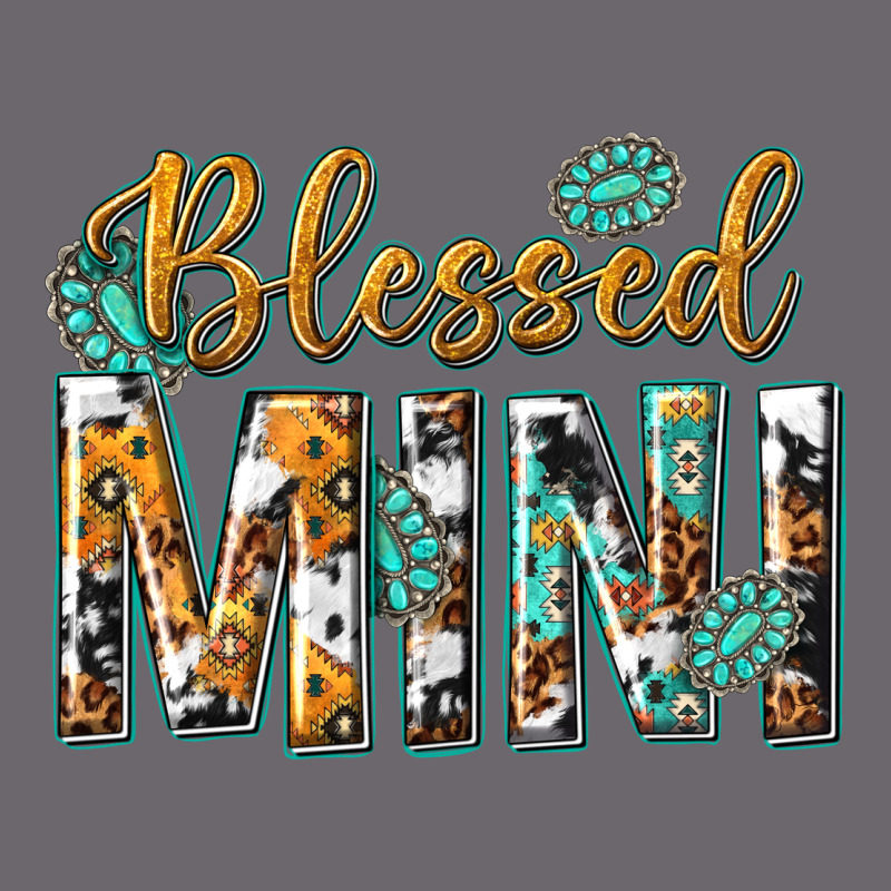 Blessed Mini With Leopard And Aztec Premium Sweatshirt by texasbilliewilder | Teevron