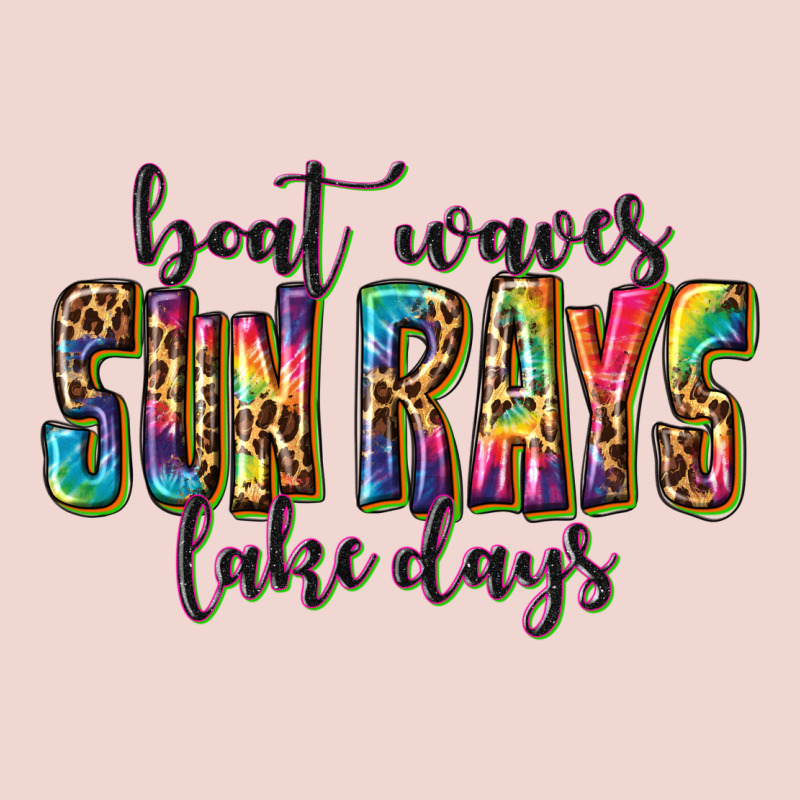Boat Waves Sun Rays Lake Days Premium Sweatshirt by texasbilliewilder | Teevron