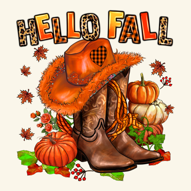 Hello Fall Pumpkins  Cowgirl  And Roses Premium Hoodie by AdoDesignShop | Teevron