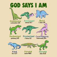 God Says I Am Dinosaurs Premium Hoodie | Teevron