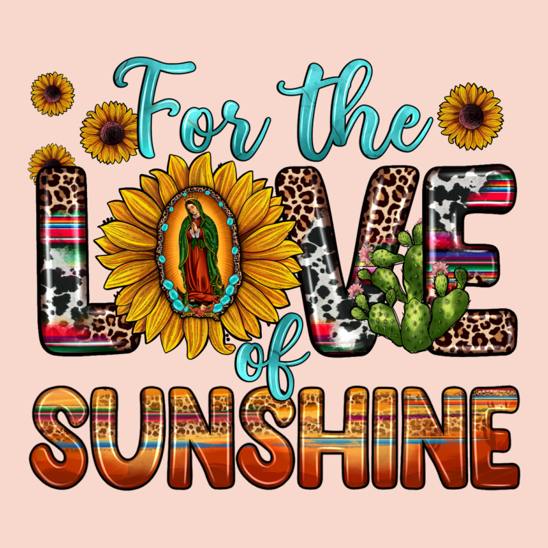 For The Love Of Sunshine Sunflower Our Lady Of Guadalupe Urban Hoodie by JahusDesignShop | Teevron