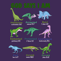 God Says I Am Dinosaurs Premium Hoodie | Teevron