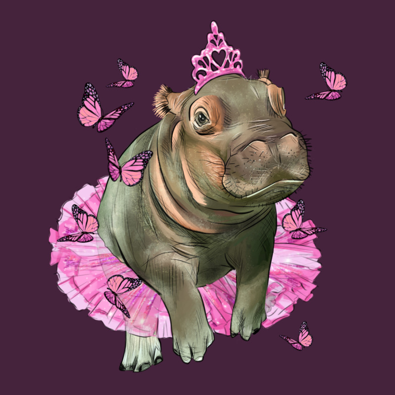 Baby Hippo With Tutu Premium Tee by LillyAllenDesigns | Teevron