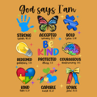 God Says I Am Autism Premium Hoodie | Teevron