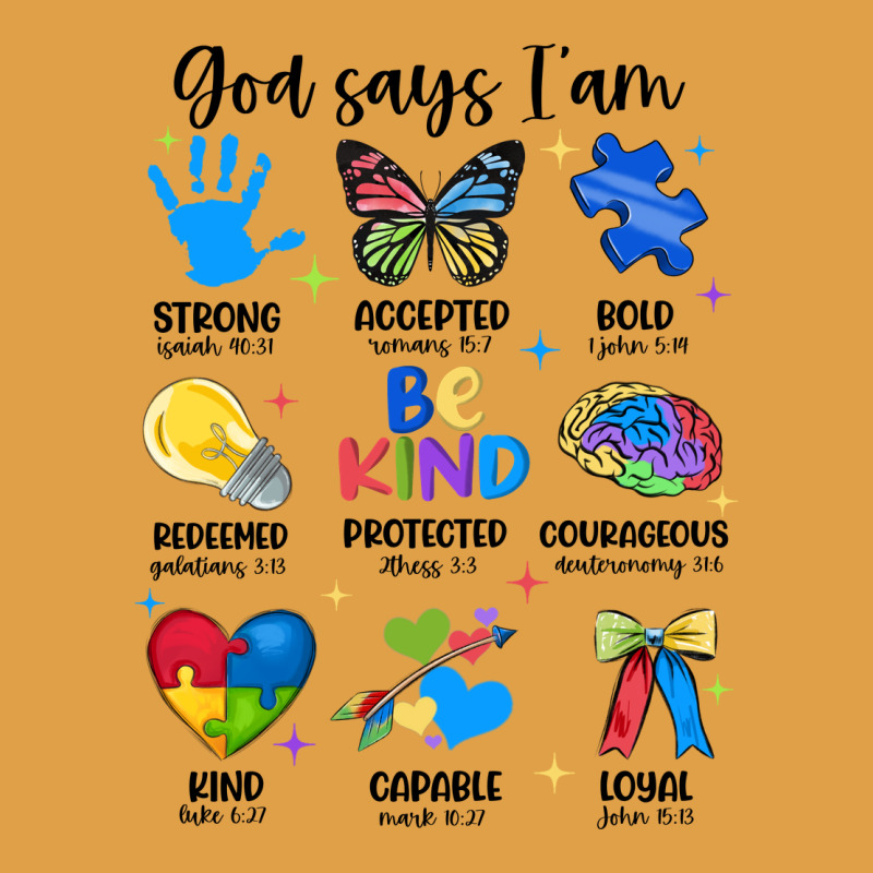 God Says I Am Autism Premium Hoodie by JahusDesignShop | Teevron