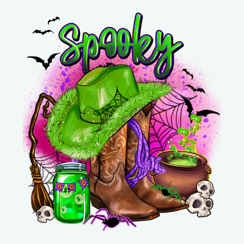 Spooky Cowgirl  Halloween Premium Hoodie by AdoDesignShop | Teevron