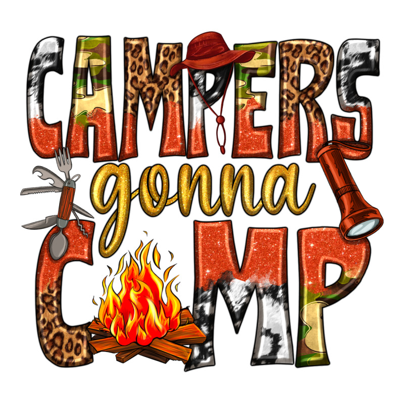 Campers Gonna Camp Western Premium Sweatshirt by texasbilliewilder | Teevron