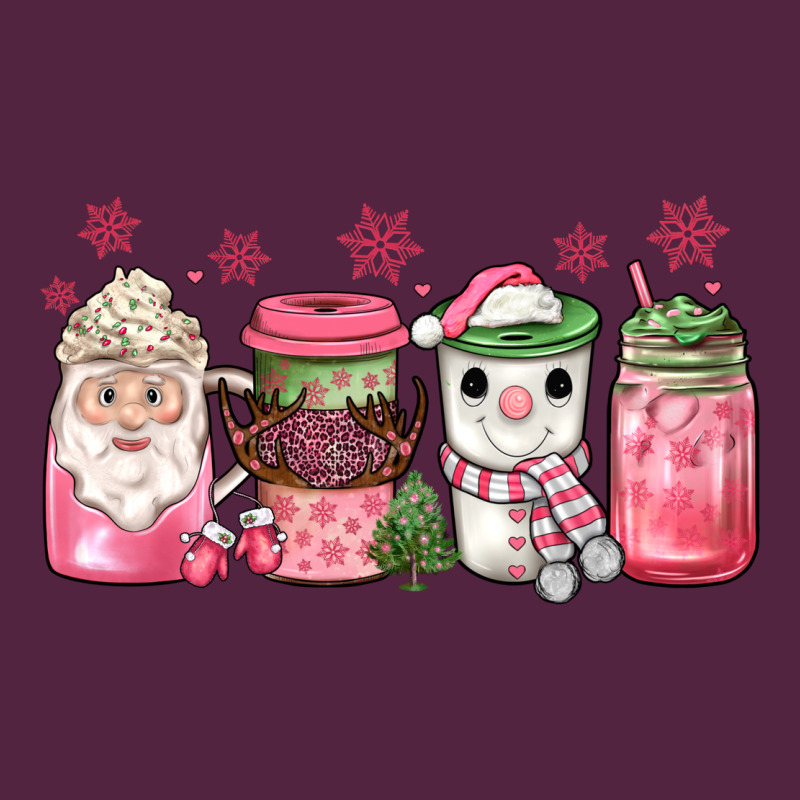 Pink Christmas Coffee Urban Hoodie by JahusDesignShop | Teevron