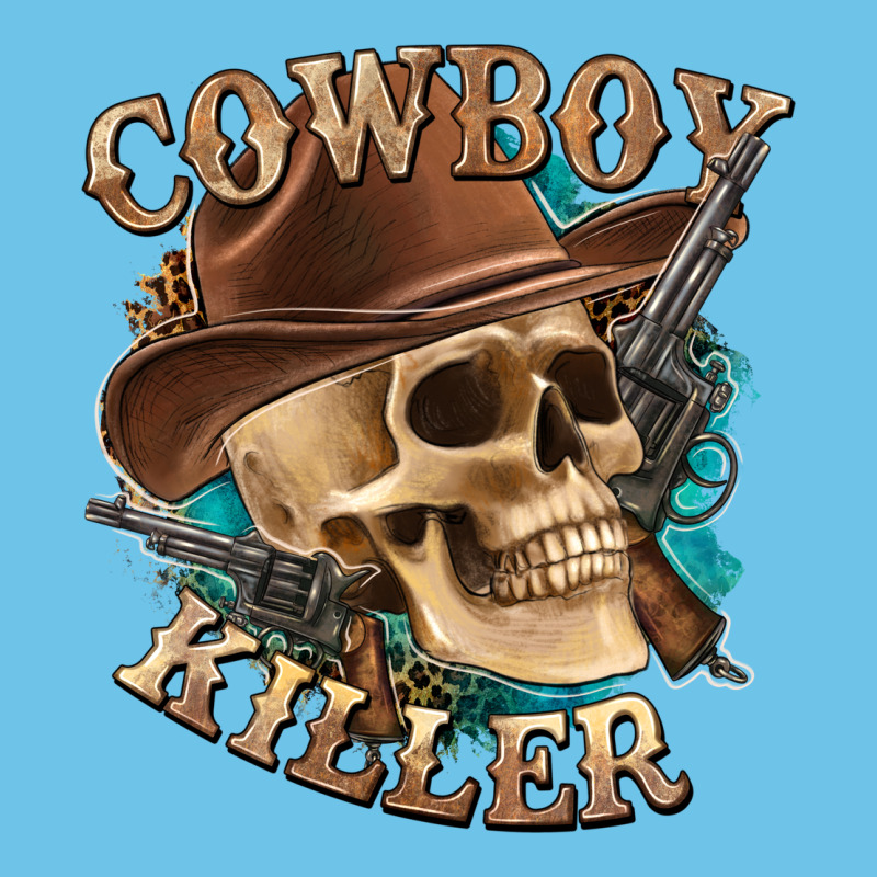 Cowboy Killer With Skull Premium Sweatshirt by texasbilliewilder | Teevron