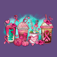 Breast Cancer  Coffee Cups Vintage Hoodie | Teevron