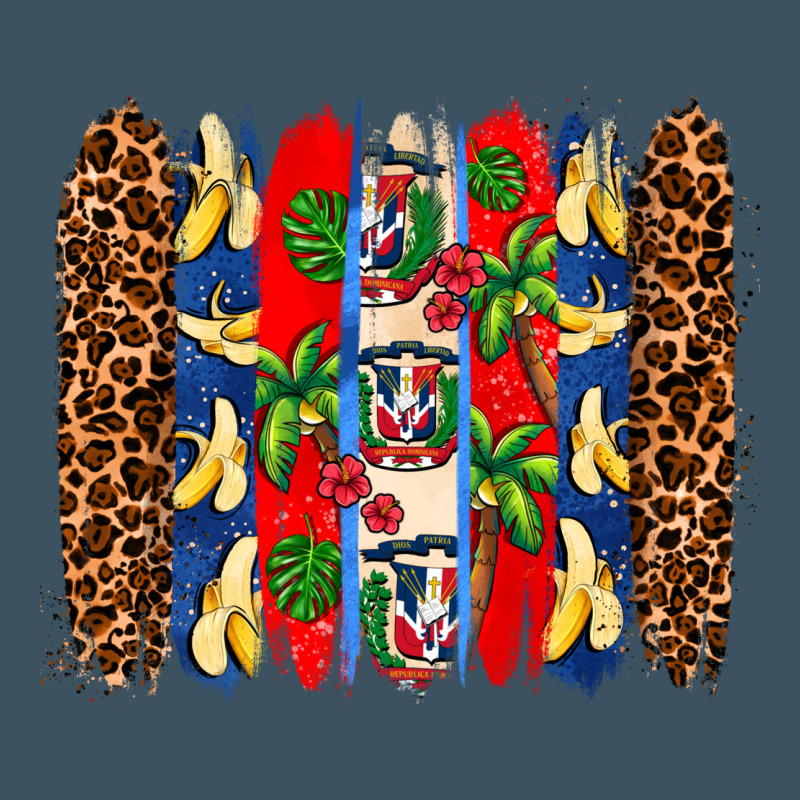 Dominican Republic Brushstrokes Urban Hoodie by AdoDesignShop | Teevron