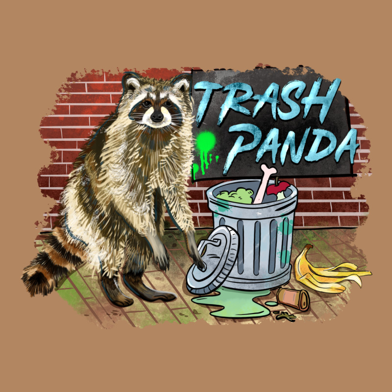 Raccoon Trash Panda Long Sleeve Tee by BarkalooDesign | Teevron