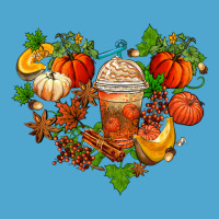 Fall Pumpkin Heart Premium Hoodie | Teevron