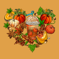 Fall Pumpkin Heart Premium Hoodie | Teevron